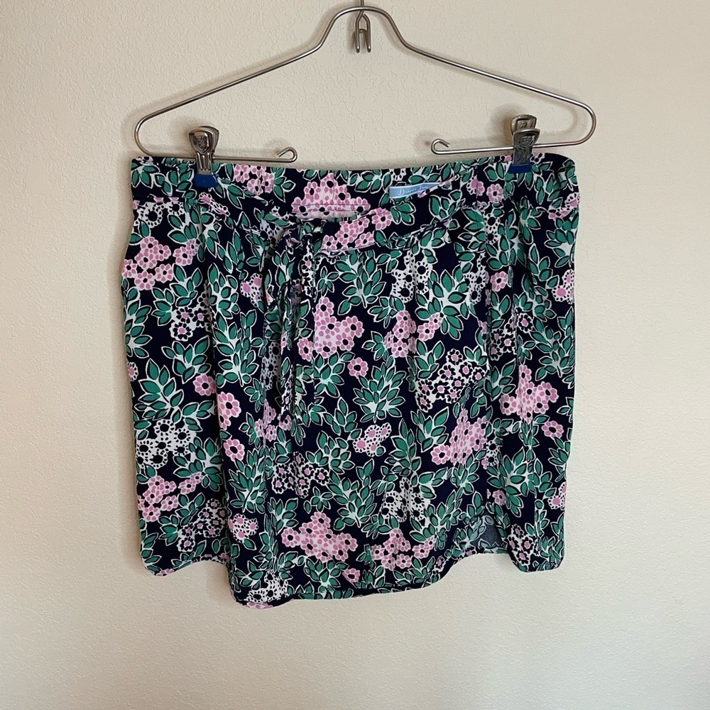 Draper James Spring Floral Drawstring Skirt - Picture 2 of 7